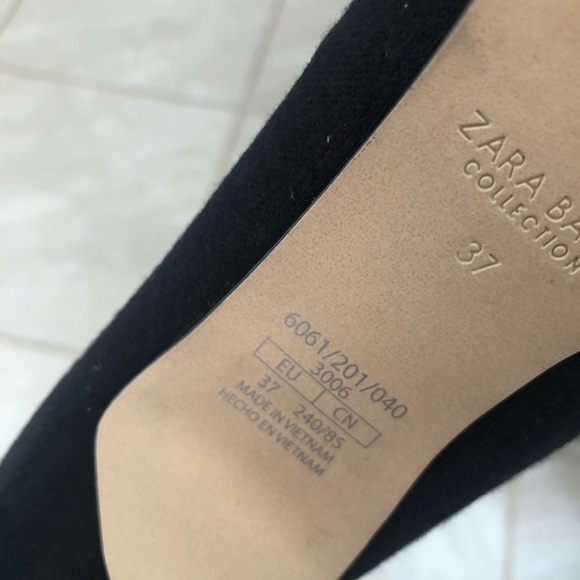 Zara Sock Heel Size 37 - Picture 4 of 4